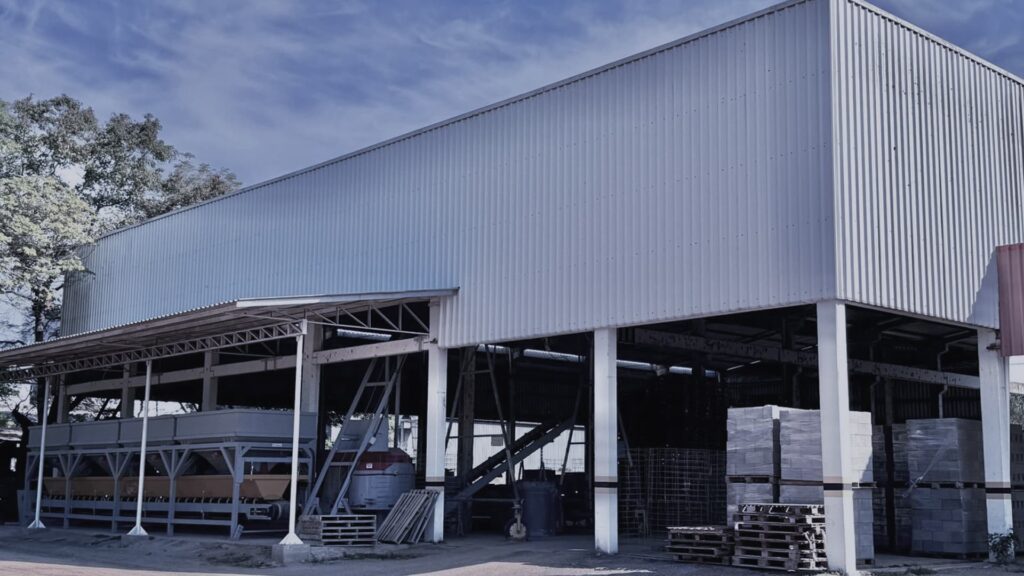 Pré-moldados de concreto produzidos pela Valduga